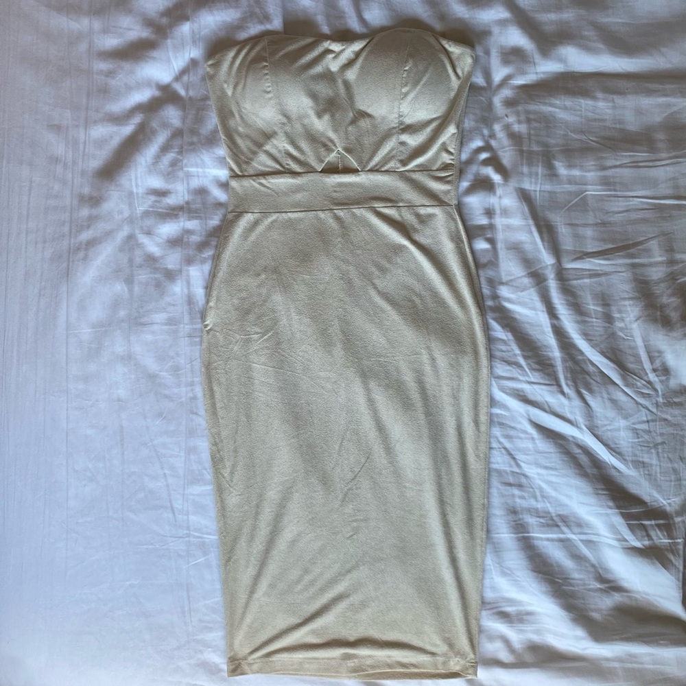 Suede Dress